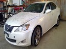 2009 LEXUS IS250, WHITE, 2.5L, AT.   Z26280